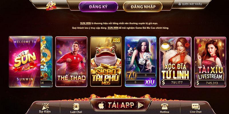 Đa dạng sảnh game đổi thưởng trực tuyến có tại cổng cược Đa dạng sảnh game đổi thưởng trực tuyến có tại cổng cược